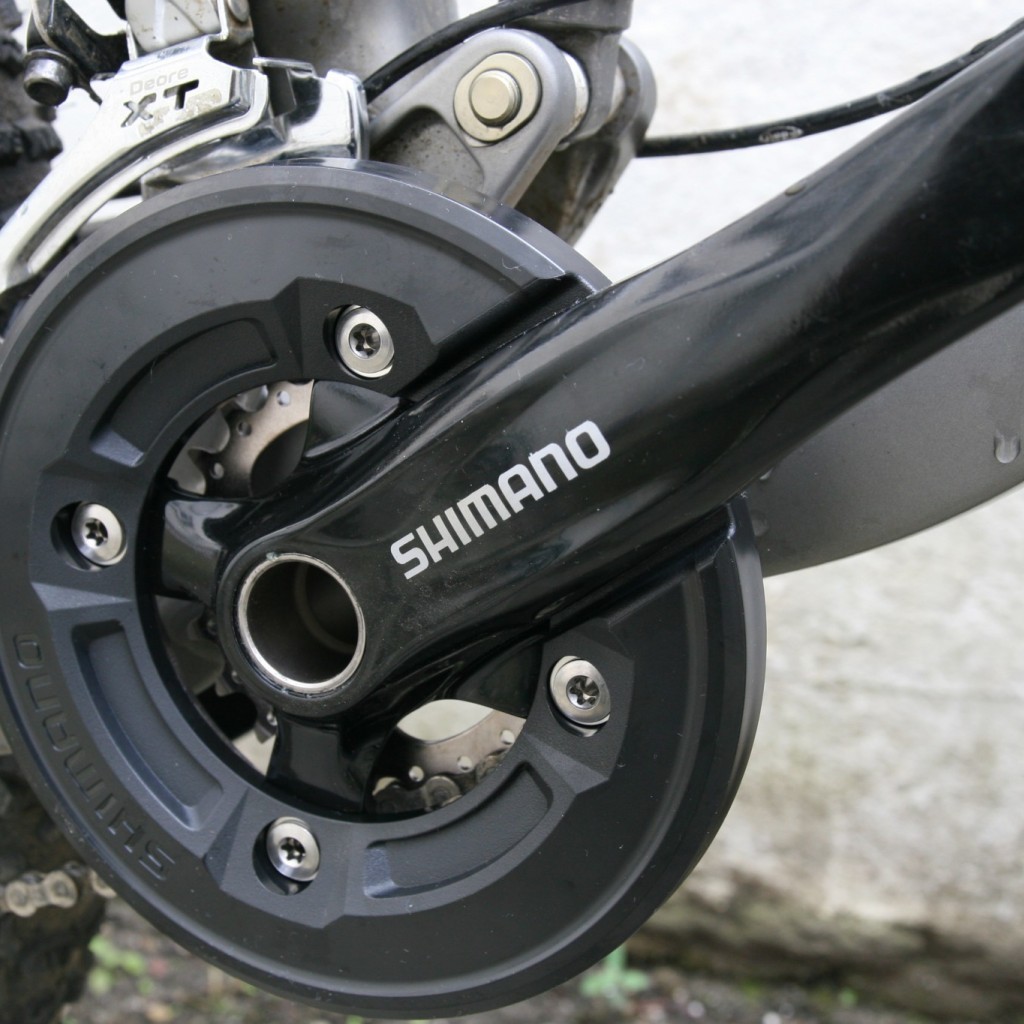 deore double crankset