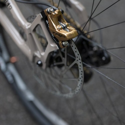 gold mtb brakes