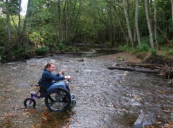 The All Terrain Wheelchair | IMB | Free Mountain Bike Magazine Online